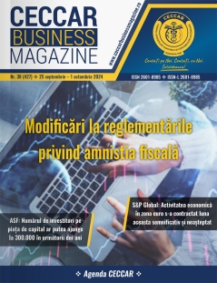 CECCAR Business Magazine, nr. 38 /  25 sep. - 1 oct. 2024