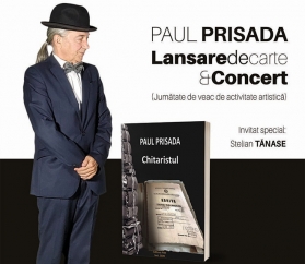 Lansare de carte și concert la MNLR | Chitaristul de Paul Prisada
