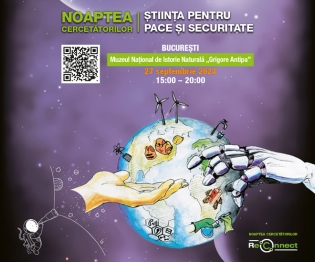 Vineri, 27 septembrie, Noaptea Cercetătorilor 2024 – ReCoNnect 3 la Muzeul Antipa