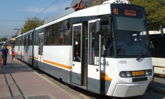 Tramvaiele liniei 41 din Capitală opresc din nou în stația „Brașov”, începând de astăzi