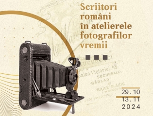 Marți, 29 octombrie 2024 – Vernisajul expoziției Scriitori români în atelierele fotografilor vremii