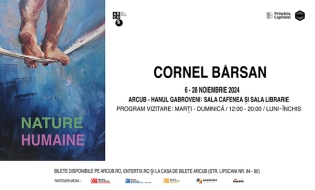 ARCUB – Hanul Gabroveni | Între 6 și 28 noiembrie a.c., expoziția de pictură și sculptură „NATURE HUMAINE”, a artistului plastic Cornel Bârsan