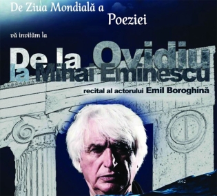 De la Ovidiu la Mihai Eminescu | recital Emil Boroghină