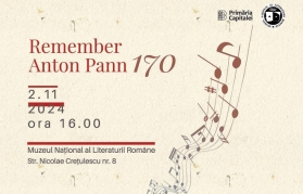 Sâmbătă, 2 noiembrie – dezbaterea Remember Anton Pann – 170