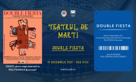 Legătura dintre știință și artă – via învățământ | Aula Magna a Politehnicii, gazdă a spectacolelor de teatru