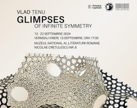 Expoziția „Glimpses of infinite symmetry” de Vlad Țenu, la MNLR