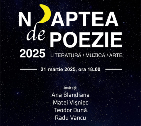 Noaptea de poezie la MNLR