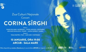 Concert Corina Sîrghi și program extins pentru vizitarea expoziției „Universul lui Salvador Dalí”, de Ziua Culturii Naționale, la ARCUB