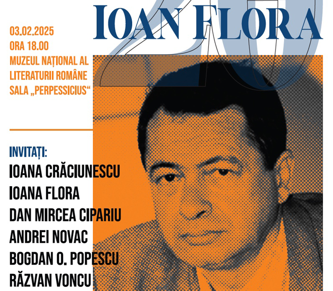 Evocare Ioan Flora la MNLR