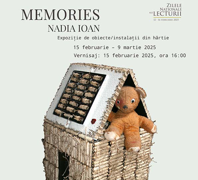 MNLR | Memories – Expoziție de obiecte/instalații din hârtie