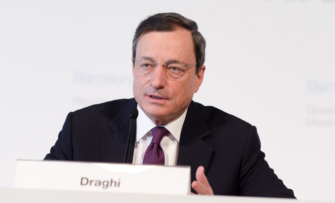 Mario Draghi avertizează că nu se întrevede o redresare a zonei euro