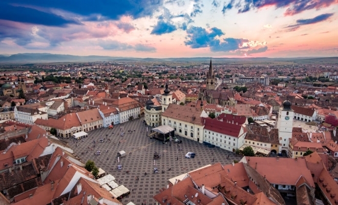 Cea mai mare pictură murală din România, la Sibiu. Un zid va fi acoperit de 525 mp de culoare