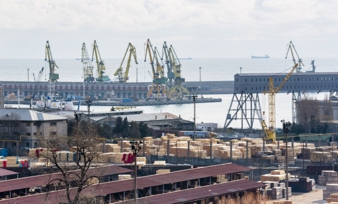 Trafic-record de mărfuri înregistrat în 2021 în porturile maritime românești