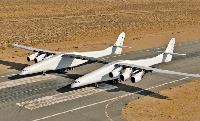 Stratolaunch, cel mai mare avion din lume, a efectuat primul zbor