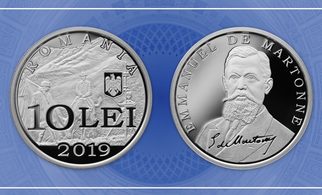 Emisiune numismatică cu tema Desăvârșirea Marii Uniri – Emmanuel de Martonne