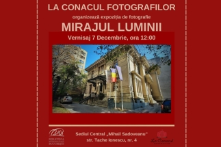 La Biblioteca Metropolitană București, expoziția „Mirajul Luminii”, un omagiu adus artei fotografice și „picturii cu lumină”