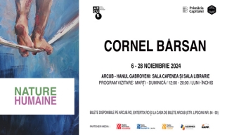 Din 6 noiembrie, la ARCUB – Hanul Gabroveni, expoziția „NATURE HUMAINE” a artistului Cornel Bârsan